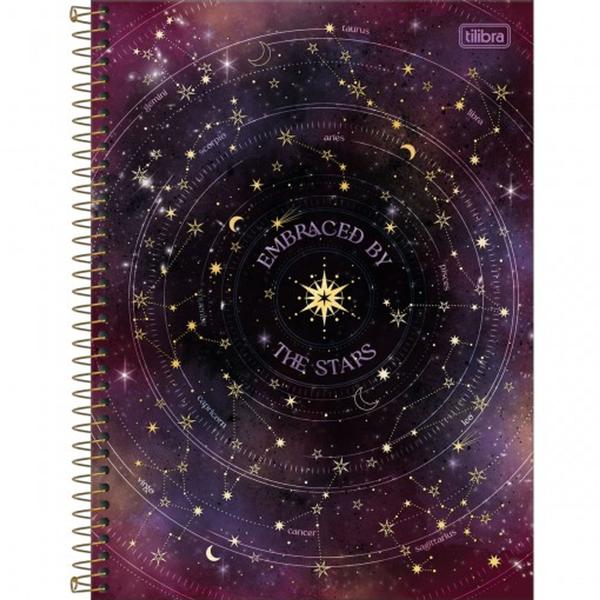 Imagem de caderno 1 materia star school 80 folha 200x275 capa sortida