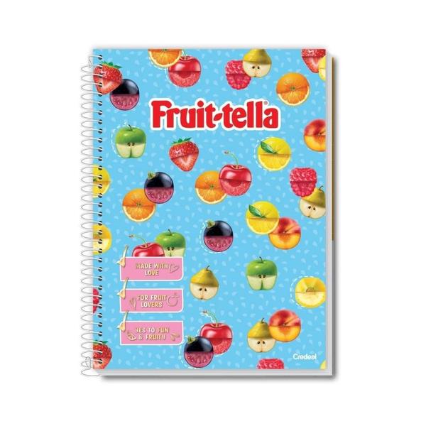 Imagem de Caderno 10 Matéria Fruit - Tella 160 Folhas - Credeal