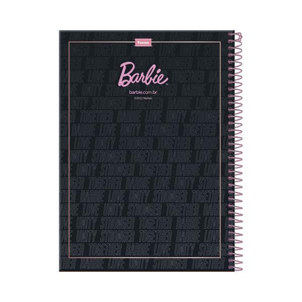 Imagem de Caderno 10 MatErias Barbie Teen 160 Folhas Foroni