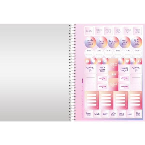 Imagem de Caderno 10X1 Capa Dura 2020 BLUSH 160FLS.