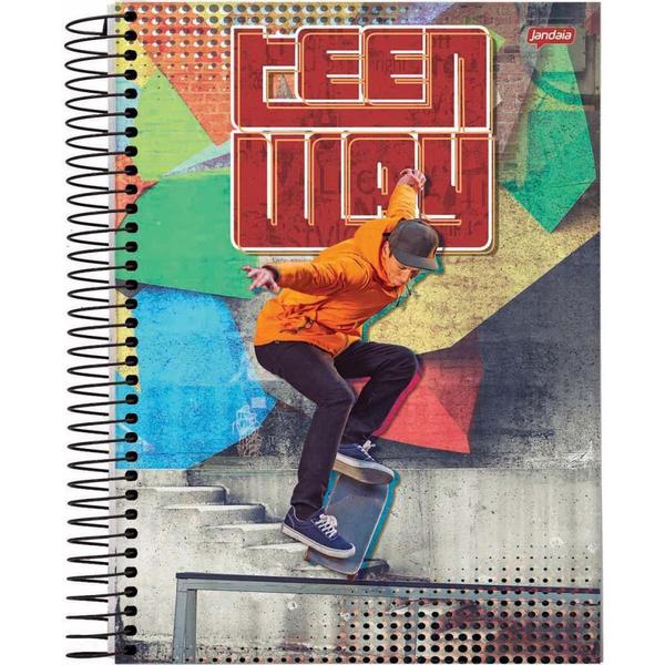 Imagem de Caderno 10X1 Capa Dura 2020 Teen WAY 200FLS.