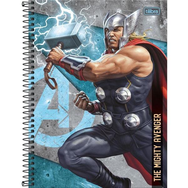 Imagem de Caderno 10X1 Capa Dura 2021 Avengers Assemble 160FLS.