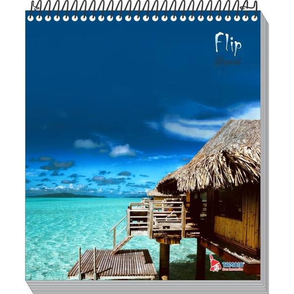 Imagem de Caderno 10X1 Capa Dura 2021 FLIP Masculino VERT 160F