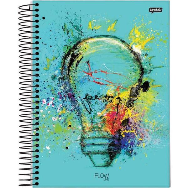 Imagem de Caderno 10X1 Capa Dura 2021 FLOW 160FLS.