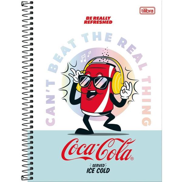 Imagem de Caderno 10X1 Capa Dura Coca Cola Connect 160FLS