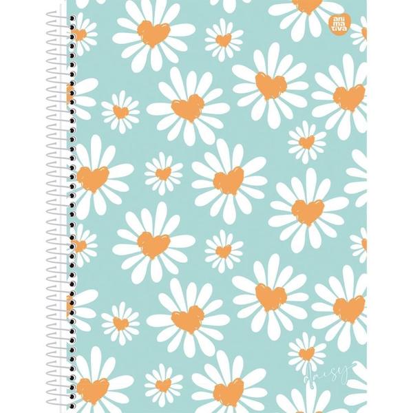 Imagem de Caderno 10X1 Capa Dura Daisy 160F (17891321102395)