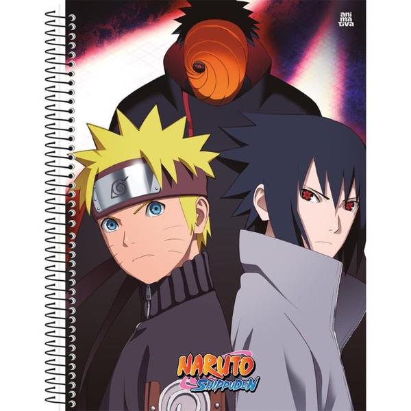 Imagem de Caderno 10X1 Capa Dura Naruto 160F (17891321102821)