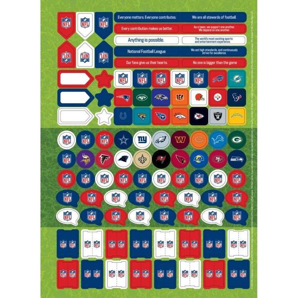 Imagem de Caderno 10X1 Capa Dura NFL 160FLS. PCT.COM 04