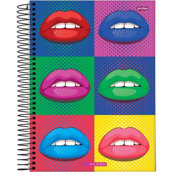 Imagem de Caderno 10X1 Capa Dura ON Fleek 200 Folhas - PCT com 04