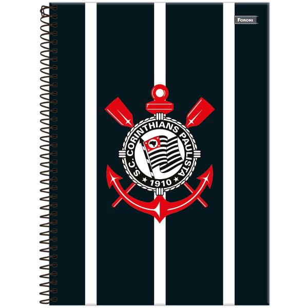 Imagem de Caderno 15 matérias  240fls Corinthians oficial licenciado  