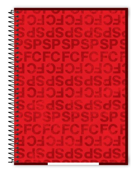 Imagem de Caderno 20 Materias São Paulo SPFC 320 Folhas Credeal