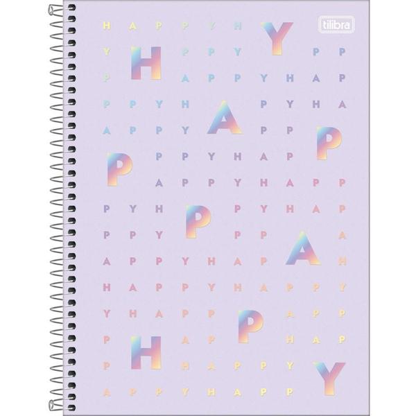 Imagem de Caderno 20X1 Capa Dura HAPPY 320 Folhas