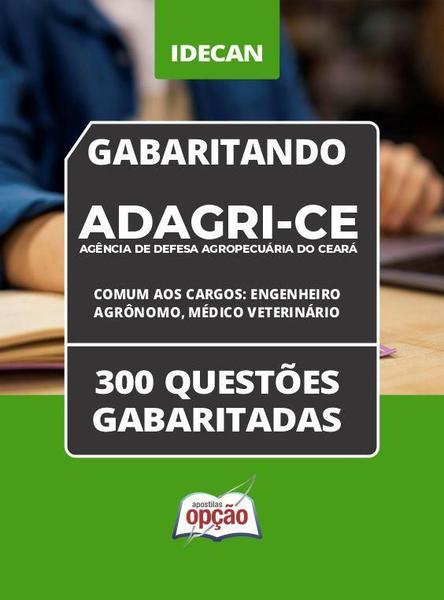 Imagem de Caderno Adagri Ce 2024 Comum Aos Cargos: Engenheiro Agrônomo