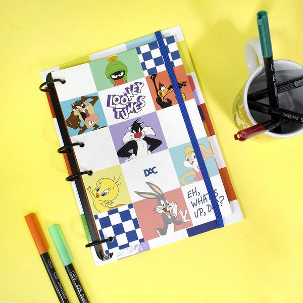 Imagem de Caderno argolado colegial looney tunes - dac