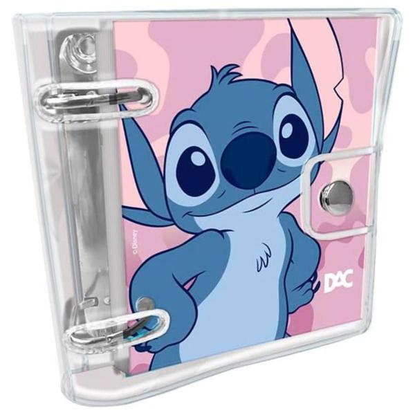 Imagem de Caderno Argolado Mini - Stitch - 80 Folhas - 4664 - Dac