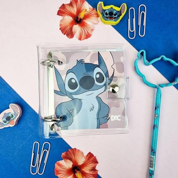 Imagem de Caderno Argolado Mini - Stitch - 80 Folhas - 4664 - Dac