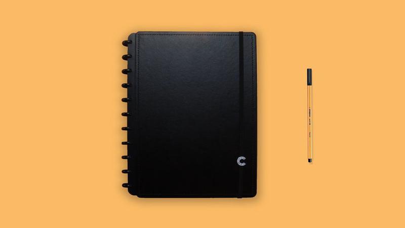 Imagem de Caderno Basic Black Médio CIMD3090 Caderno Inteligente