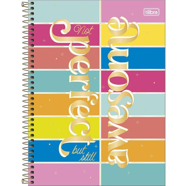 Imagem de Caderno Be Nice - Awesome - 160 Folhas - Tilibra