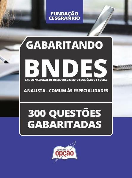 Imagem de Caderno Bndes 2024 Analista Comum Às Especialidades Questões