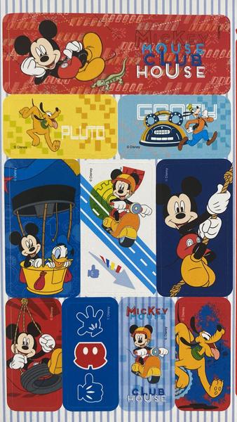 Imagem de Caderno Brochura 1/4 (14cmx20cm) Capa Dura 96 Folhas Mickey Mouse Tilibra