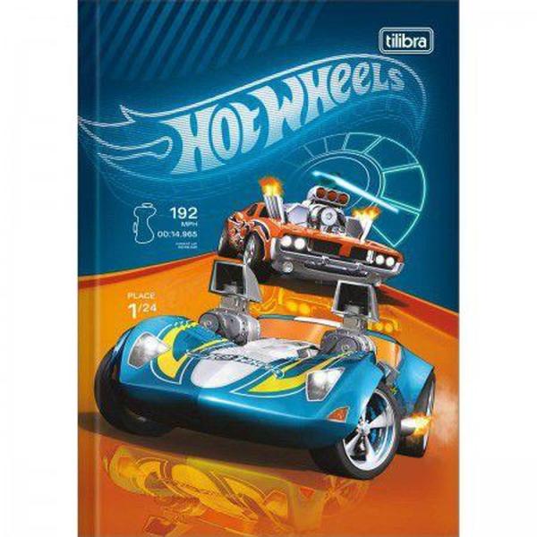 Imagem de Caderno Brochura 1/4 C/D 80 Folhas Hot Wheels Tilibra