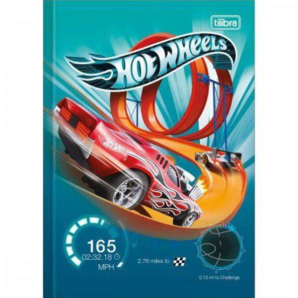 Imagem de Caderno Brochura 1/4 C/D 80 Folhas Hot Wheels Tilibra