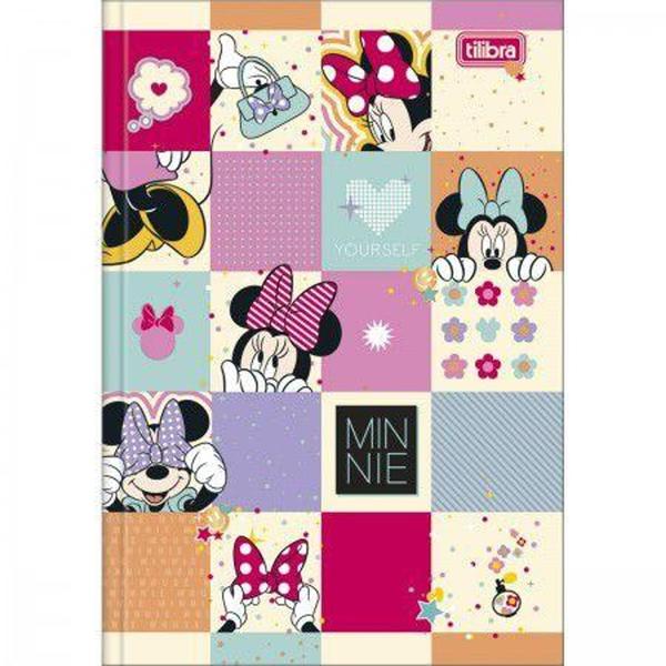 Imagem de Caderno Brochura 1/4 C/D 80 Folhas Minnie Tilibra