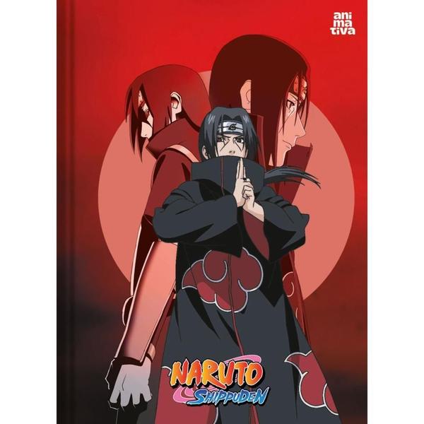 Imagem de Caderno Brochura 1/4 Capa Dura Naruto 80 Folhas Pacote com 5 - 1