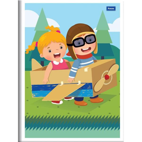 Imagem de Caderno Brochura 1/4 Capa Infantil 48 Folhas