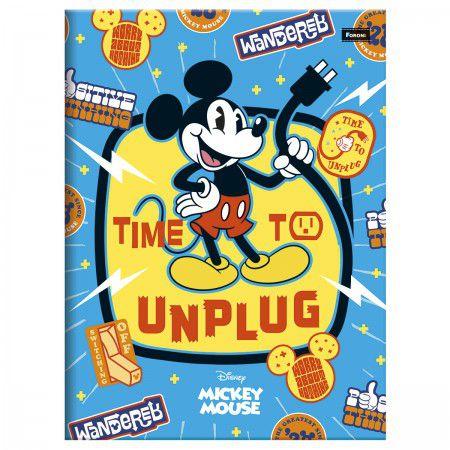 Imagem de Caderno Brochura 1/4 Cd.80Fls. Mickey Vintage - Foroni