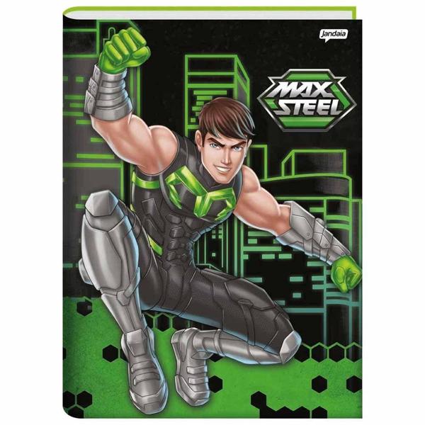 Imagem de Caderno Brochura 1/4 Max Steel 96 Folhas Jandaia