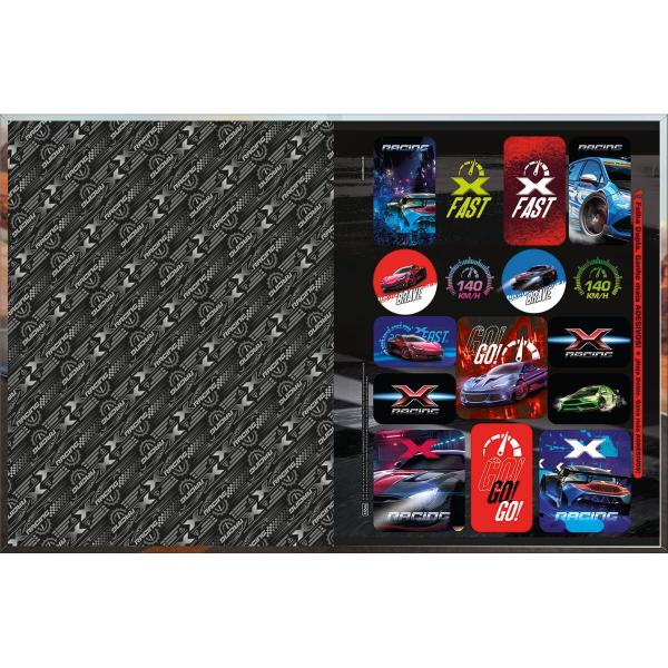 Imagem de Caderno brochura 80 fls X-Racing Tilibra