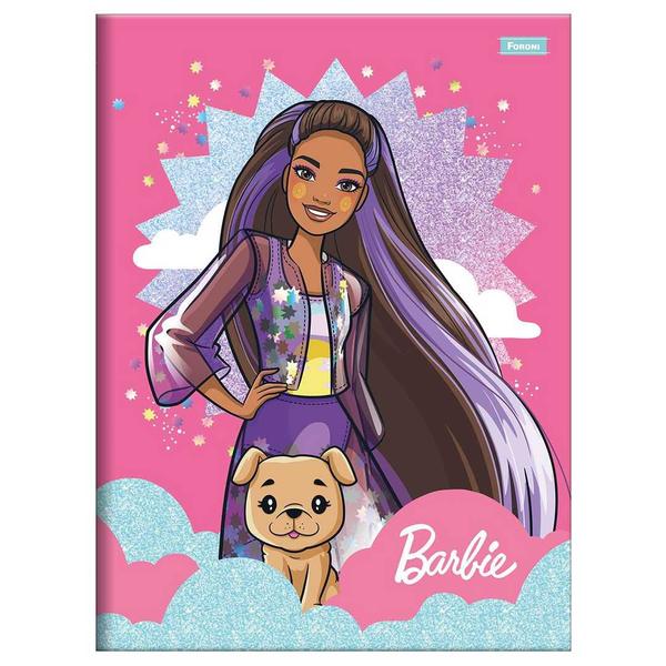 Imagem de Caderno Brochura Barbie Dreamtopia Grande 80 Folhas Foroni