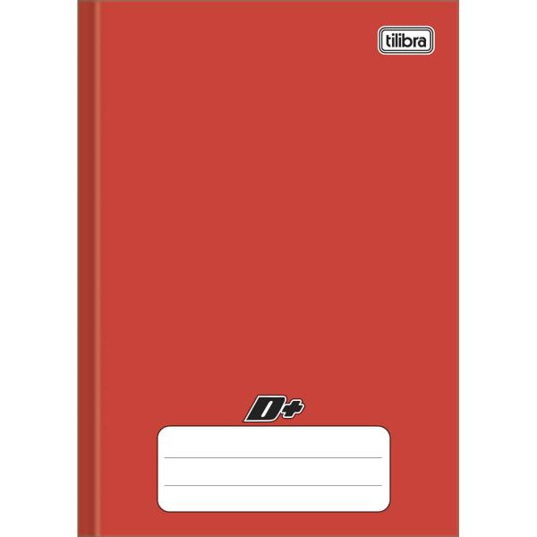 Imagem de Caderno Brochura Capa Dura 1/4 D+ Vermelho 48 Folhas