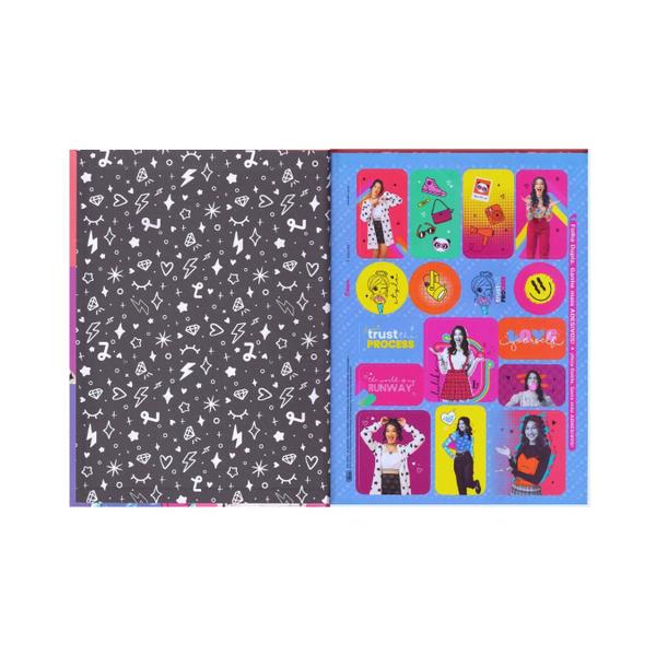 Caderno Brochura Capa Dura 1/4 Luluca 80 Folhas - Tilibra Imagem de Caderno Brochura Capa Dura 1/4 Luluca 80 Folhas