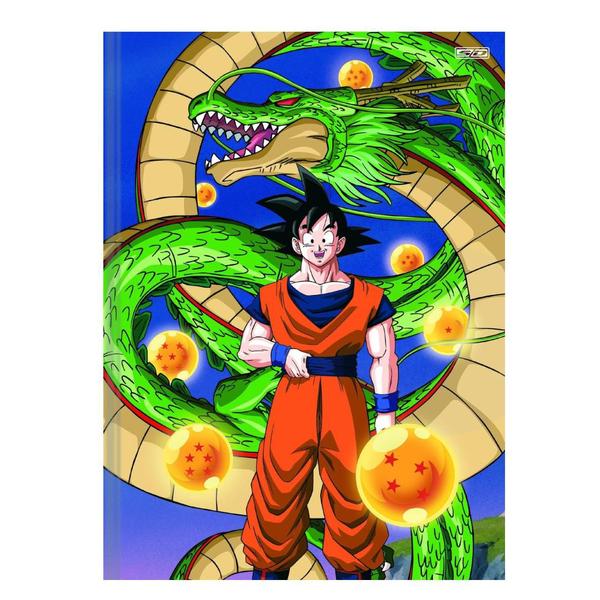 Imagem de Caderno Brochura Capa Dura Dragon Ball Z 80 Folhas São Domingos