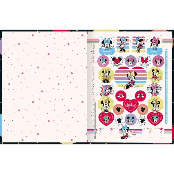 Imagem de Caderno Brochura Capa Dura Minnie Happy - 80 Folhas - Tilibra