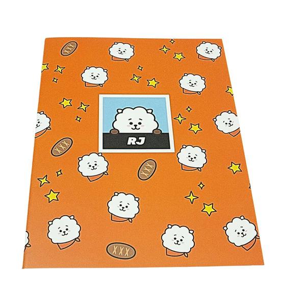 Imagem de Caderno brochura coleção bt21 32 folhas 25 x 19 cm.