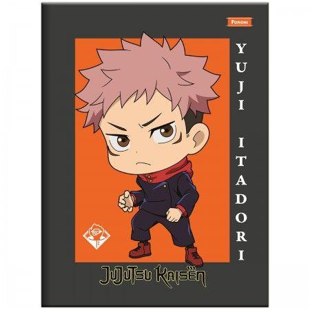 Imagem de Caderno Brochura Pequeno Jujutsu Kaisen 80Fls - Foroni