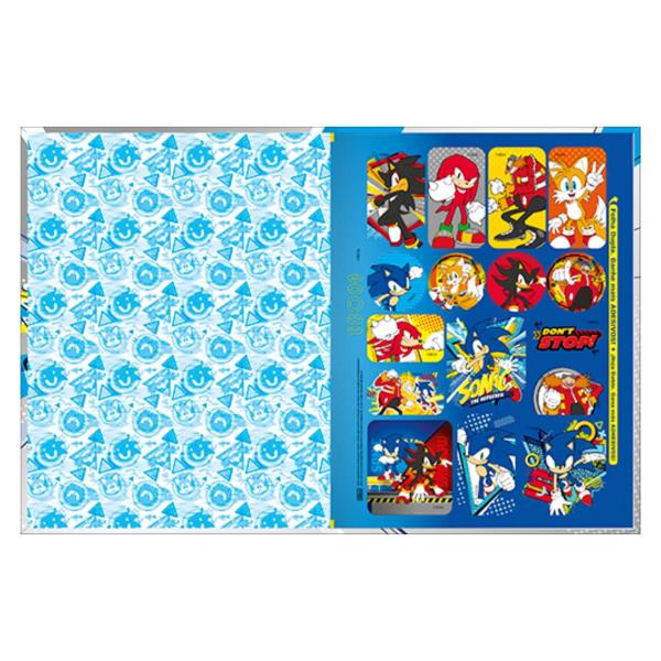Caderno Brochura Sonic 80 Folhas Grande 1 Matéria Tilibra Imagem de Caderno Brochura Sonic 80 Folhas Grande 1 Matéria Tilibra