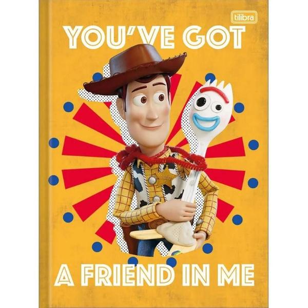 Imagem de Caderno Brochura Univ. 80 Folhas Toy Story Woody 1 - Tilibra