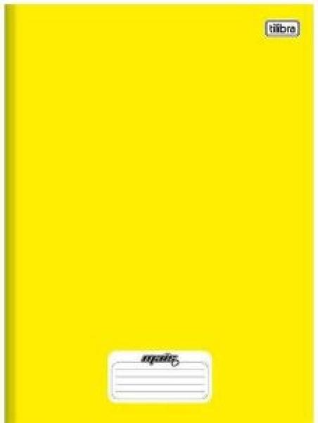 Imagem de Caderno brochurao 96f cd 116807 amarelo d+ tilibra