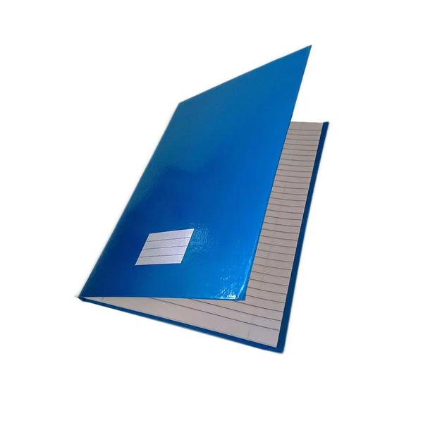 Imagem de Caderno Brochurão Capa Dura Azul 20x27 96 Folhas Kit 5