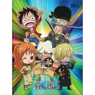 Imagem de Caderno Brochurão Capa Dura One Piece 80 Folhas