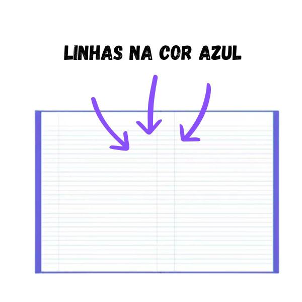 Imagem de Caderno brochurão universitario 96f stiff roxo cd c/02un