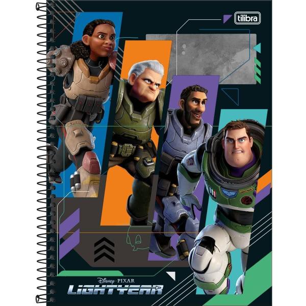 Imagem de Caderno Buzz Lightyear Espiral 1 Matéria 80F Universitário