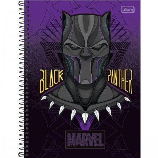 Imagem de Caderno C/D 10 Materias Marvel Power 160 Folhas Tilibra