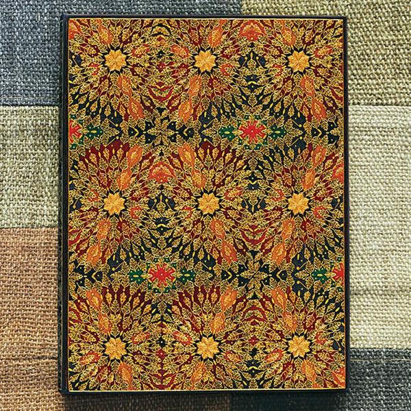 Imagem de Caderno Capa Dura Pautado Paperblanks Fire Flowers 14 x 9,5 cm  PB5412-2