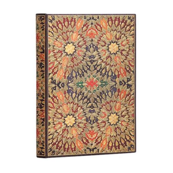 Imagem de Caderno Capa Dura Pautado Paperblanks Fire Flowers 18 x 13 cm  PB5410-8