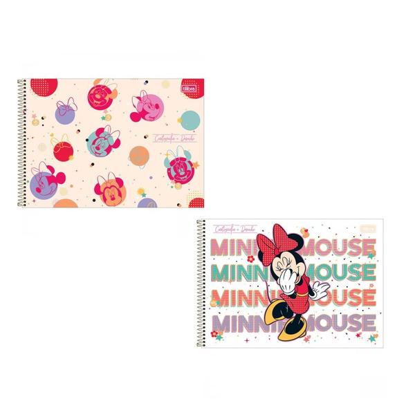 Imagem de Caderno cartografia c/d 80 fls minnie disney - tilibra